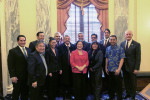 Hirono with HSAC